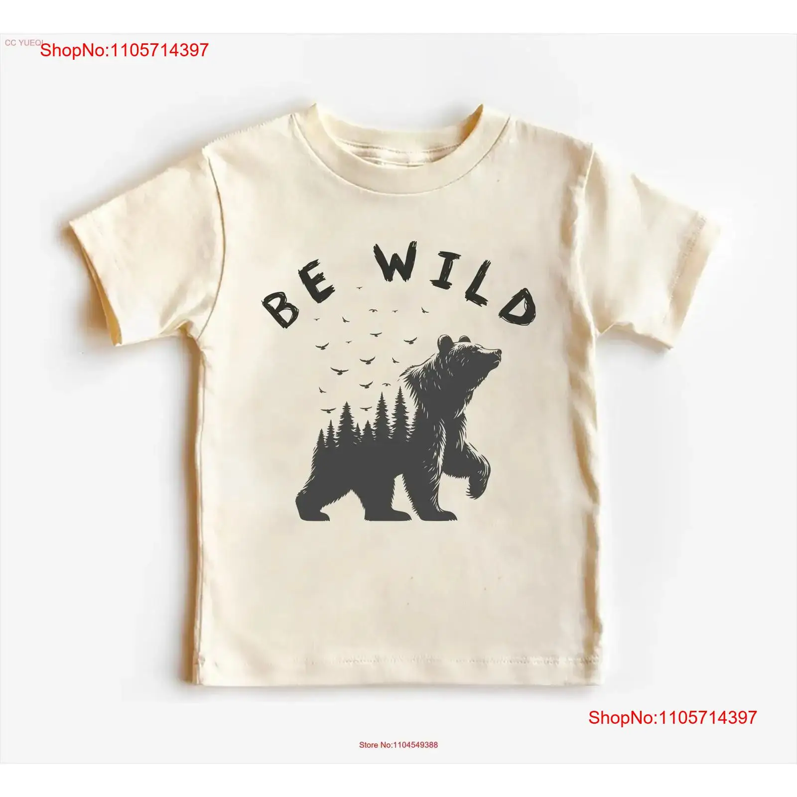 Outdoor Adventure Outfit - Be Wild Baby T Shirt Bodysuit
