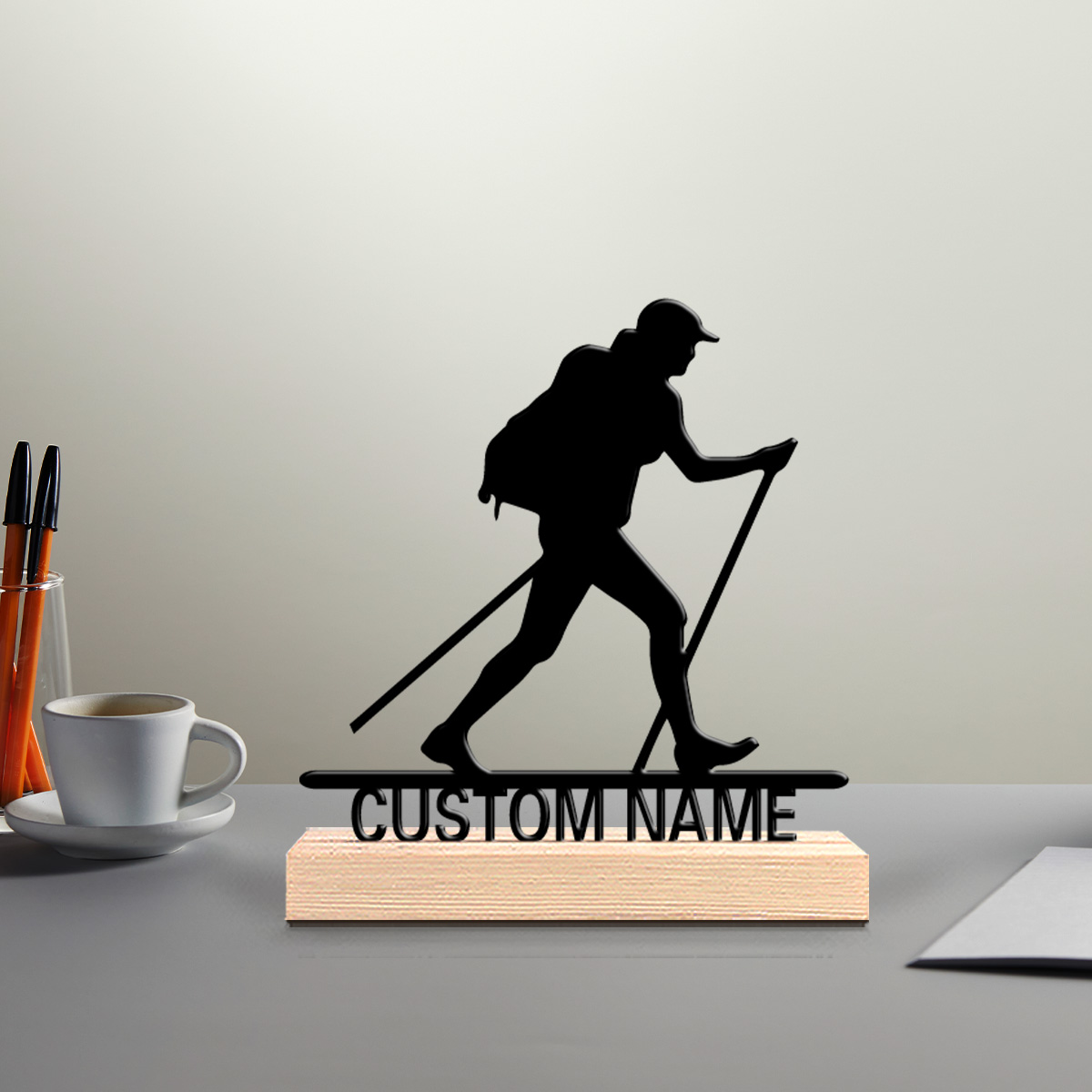 Outdoor Adventure Gifts - 1pc Cute Personalized Custom Traveller Metal