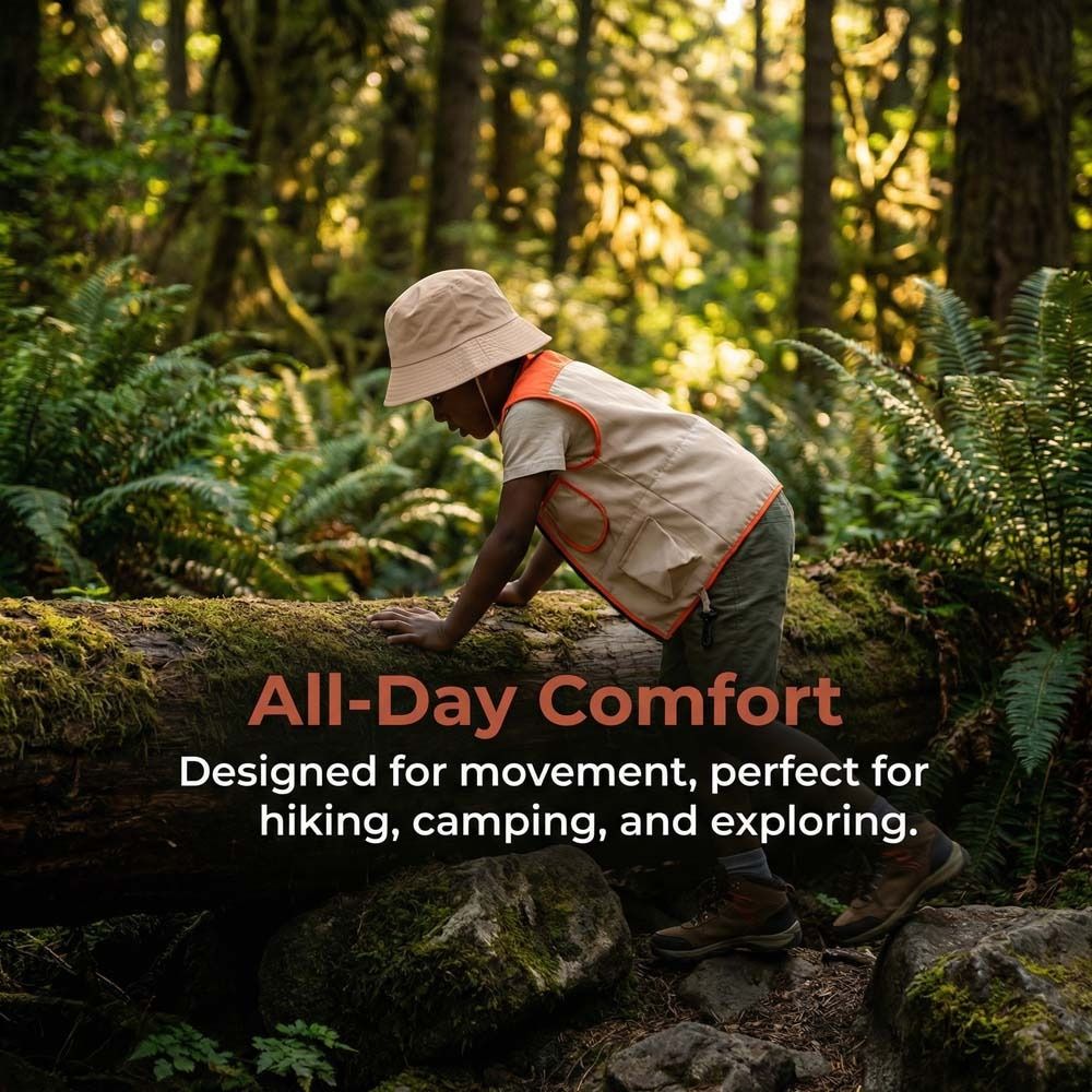 Summer Clothing Explorer Vest  - Outdoor Adventure Movies ulasan dan harga