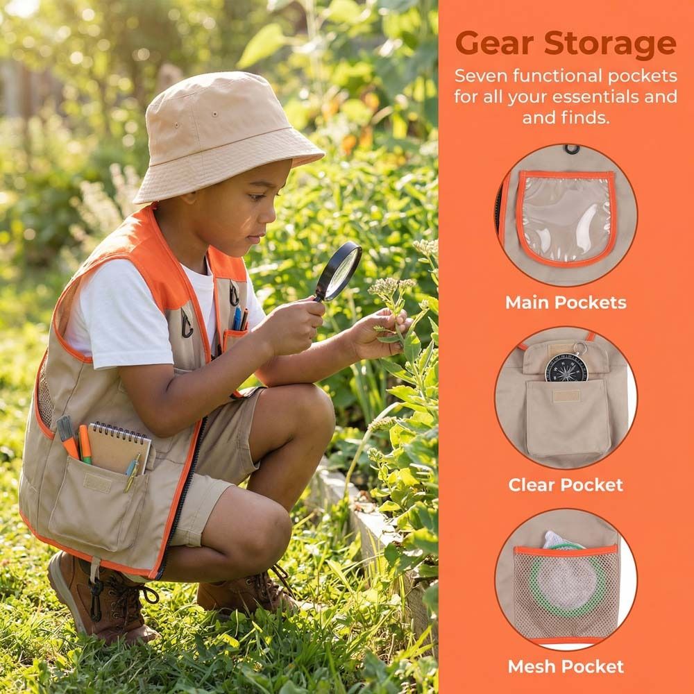 Summer Clothing Explorer Vest  - Outdoor Adventure Movies ulasan dan harga