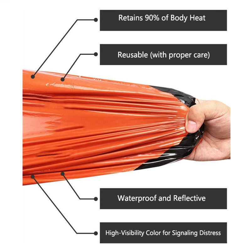 Emergency Sleeping Bag Surviva - Bivy Sack Lightweight ulasan dan harga