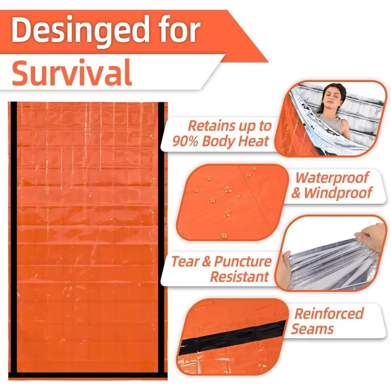 1pcs Emergency Sleeping Bag Su - Bivy Sack Lightweight ulasan dan harga