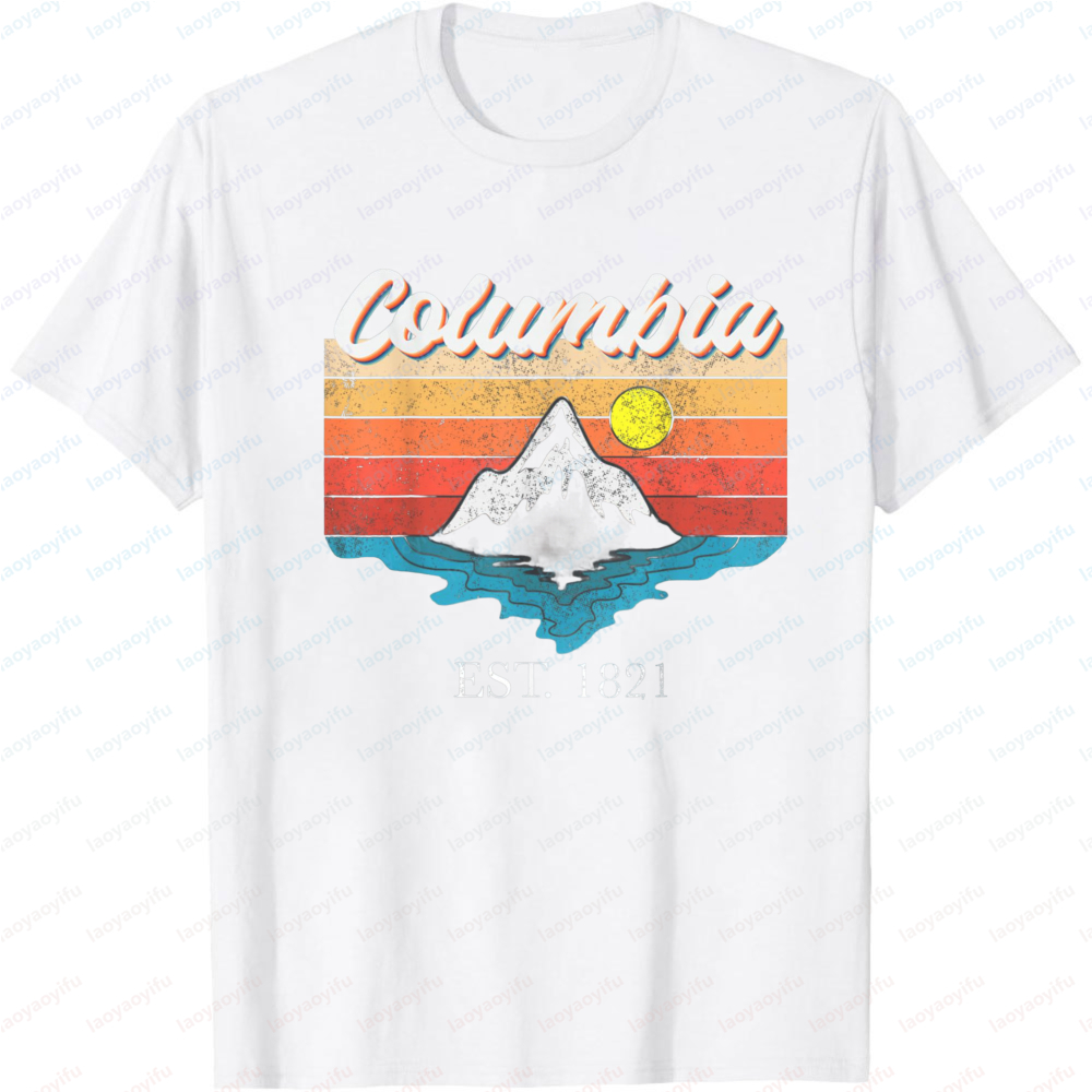 Columbia Mountain Sunset Men T - Outdoor Adventure Outfit ulasan dan harga