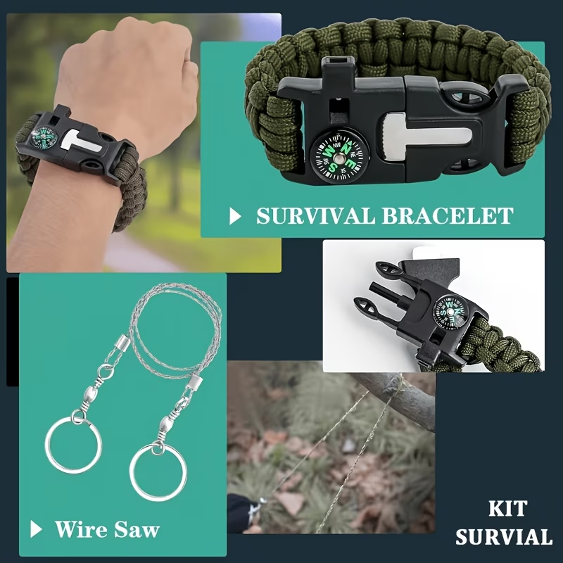 242 Survival Kit for Outdoor A - Outdoor Adventure Gifts ulasan dan harga