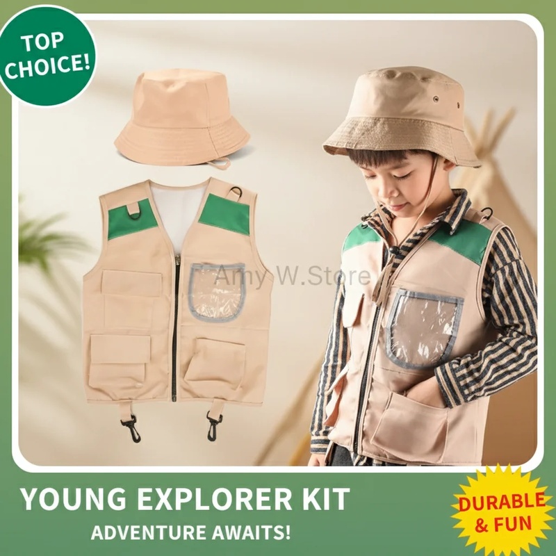 COSKids Safari Explorer Vest & - Outdoor Adventure Movies ulasan dan harga