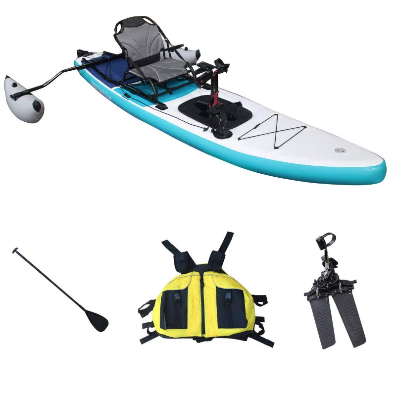 14ft Two-Person Inflatable Ped - Outdoor Adventure Kayak ulasan dan harga
