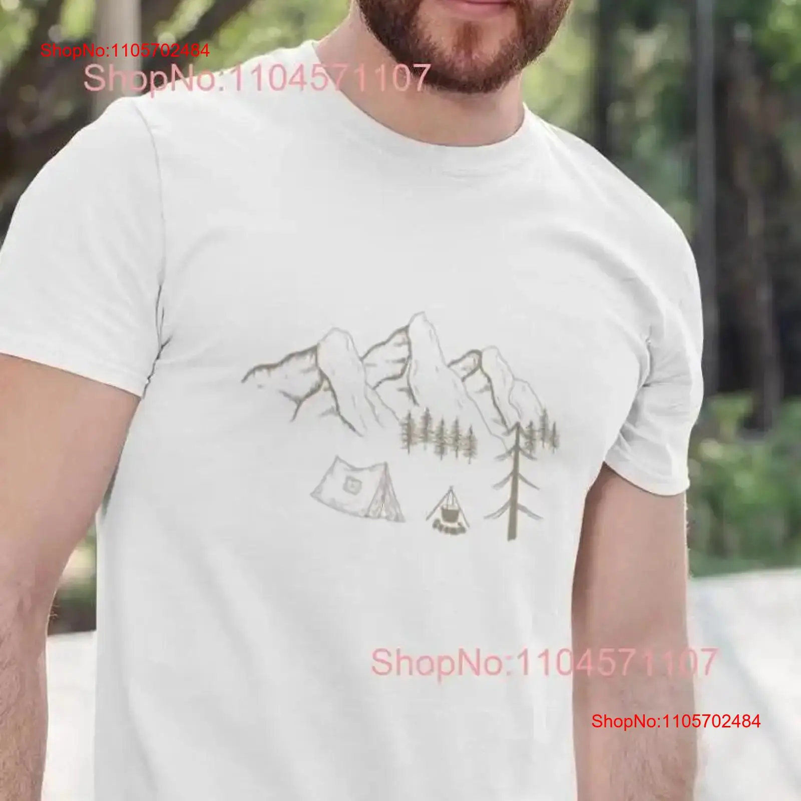 Mountain Camping T Shirt Adven - Outdoor Adventure Outfit ulasan dan harga
