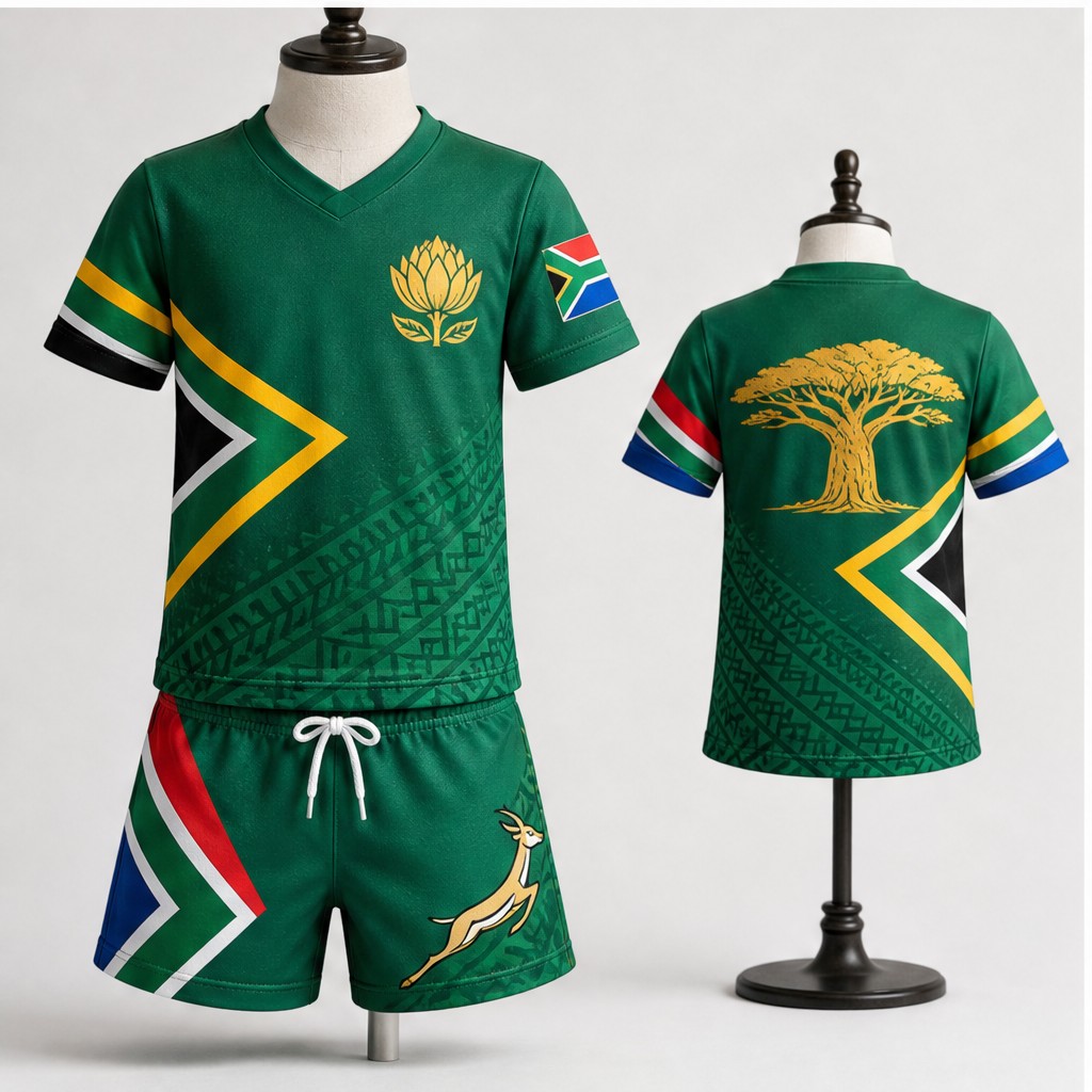 Kids South Africa Protea Crane - Outdoor Adventure Outfit ulasan dan harga