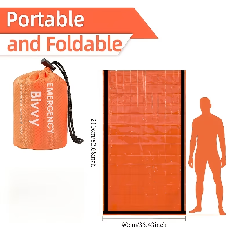 Portable Waterproof Emergency  - Bivy Sack Lightweight ulasan dan harga